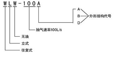 WLW往复泵型号说明